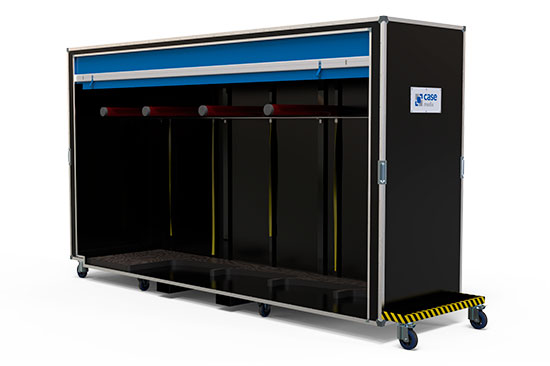 Flight case a medida y mobiliario tecnico