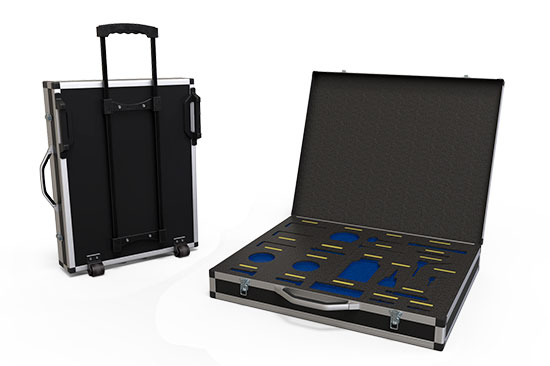 Casemaker o maletin tecnico para el transporte de piezas