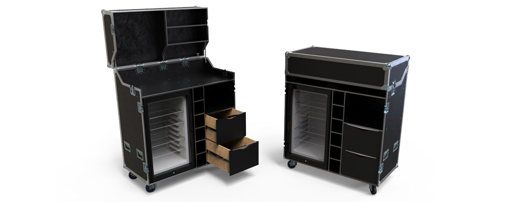 Mueble bar portátil
